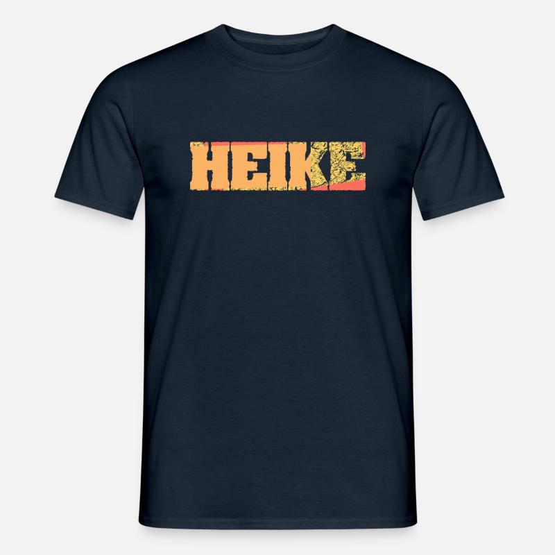 Heike als Geschenkidee - Männer T-Shirt - Navy