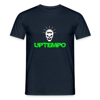 Uptempo Liberty - Men's T-Shirt - navy - Front - AI Model Male 178 light (178cm)