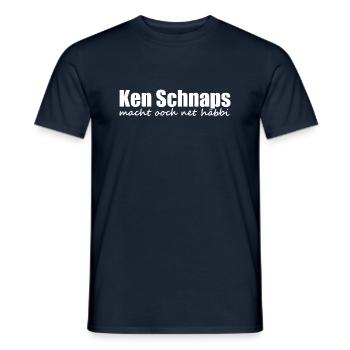 Sächsisch - Dialekt - Spruch - Männer T-Shirt - Navy - Vorne - AI Model Male 178 light (178cm)