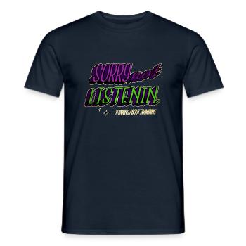 Swimmer Eat Sleep Swim Tshirts Swim Triathlete - Men's T-Shirt - navy - Front - AI Model Male 178 light (178cm)