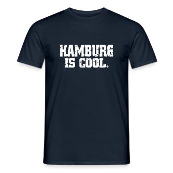 Hambourg - T-shirt homme - marine - Devant - AI Model Male 178 light (178cm)