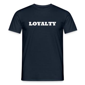 Loyauté - T-shirt homme - marine - Devant - AI Model Male 178 light (178cm)