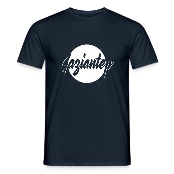 Gaziantep - T-shirt homme - marine - Devant - AI Model Male 178 light (178cm)