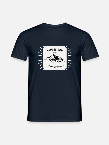 Après-Ski Wildschönau - Men's T-Shirt - navy