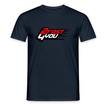 Trop vite pour toi Dire 2 Trop vite 4 pour toi - T-shirt homme - marine - Devant - AI Model Male 178 light (178cm)