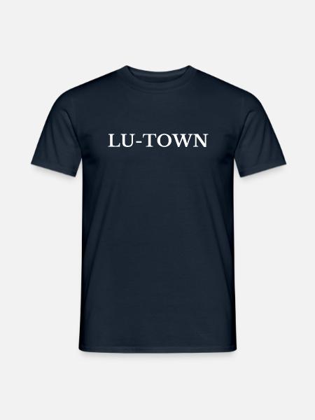 Ludwigshafen LU Town - Männer T-Shirt - Navy