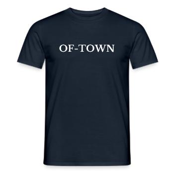Offenbach - Männer T-Shirt - Navy - Vorne - AI Model Male 178 light (178cm)