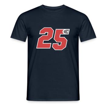 Erzurum - Männer T-Shirt - Navy - Vorne - AI Model Male 178 light (178cm)
