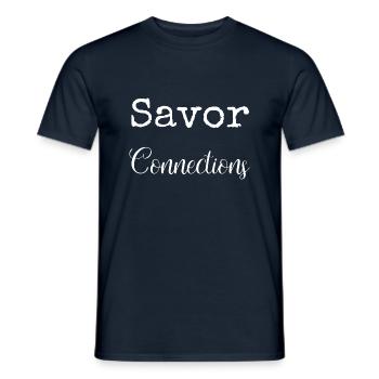 funny sayings sayings fun taste adventure - Männer T-Shirt - Navy - Vorne - AI Model Male 178 light (178cm)