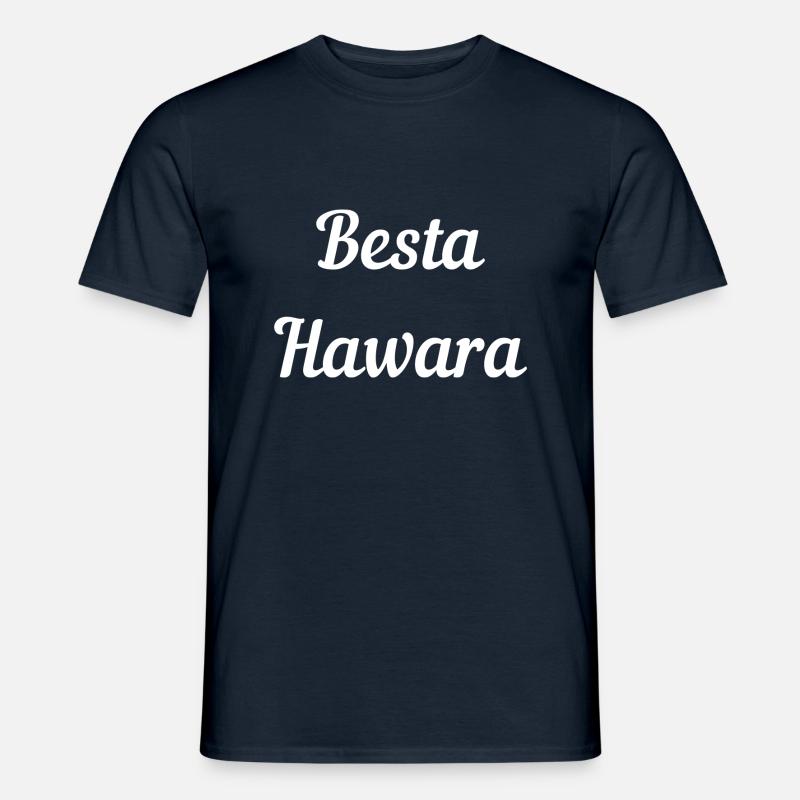 Besta Hawara, Bester Freund/in - Männer T-Shirt - Navy