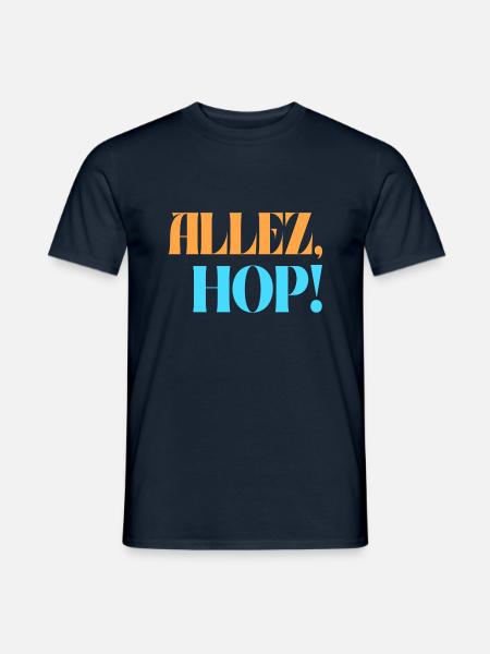 allezhop - Männer T-Shirt - Navy