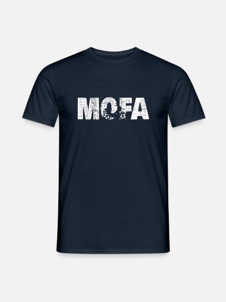 mofa shirt - Männer T-Shirt - Navy