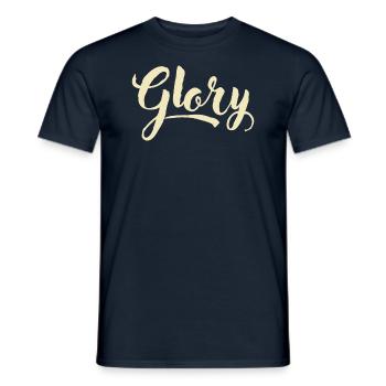 Glory 1 - Männer T-Shirt - Navy - Vorne - AI Model Male 178 light (178cm)