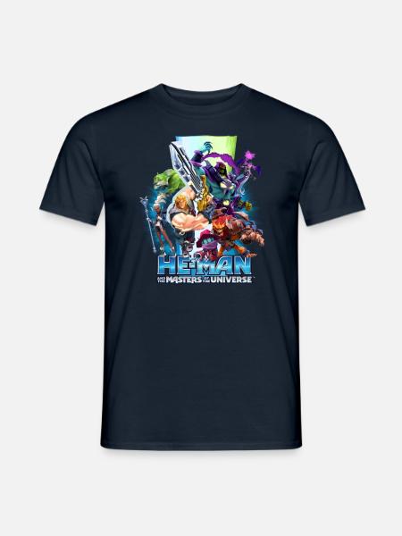 Masters Of The Universe He-Man Et Heroic Warriors - T-shirt homme - marine
