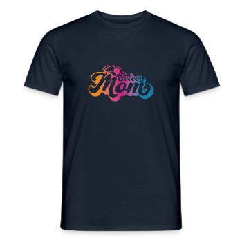 Soccer Mom Vintage - T-shirt homme - marine - Devant - AI Model Male 178 light (178cm)