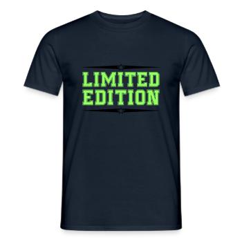 limited edition - Men's T-Shirt - navy - Front - AI Model Male 178 light (178cm)