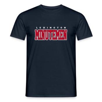 MinuteMen - T-shirt homme - marine - Devant - AI Model Male 178 light (178cm)