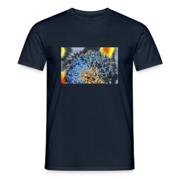 Dandelion, A731306 - Men's T-Shirt - navy - Front - AI Model Male 178 light (178cm)