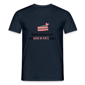 TORTE - Männer T-Shirt - Navy - Vorne - AI Model Male 178 light (178cm)