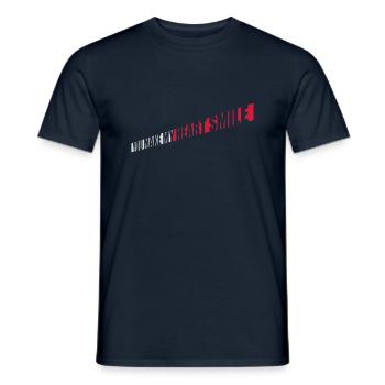 make my heart smile - Männer T-Shirt - Navy - Vorne - AI Model Male 178 light (178cm)