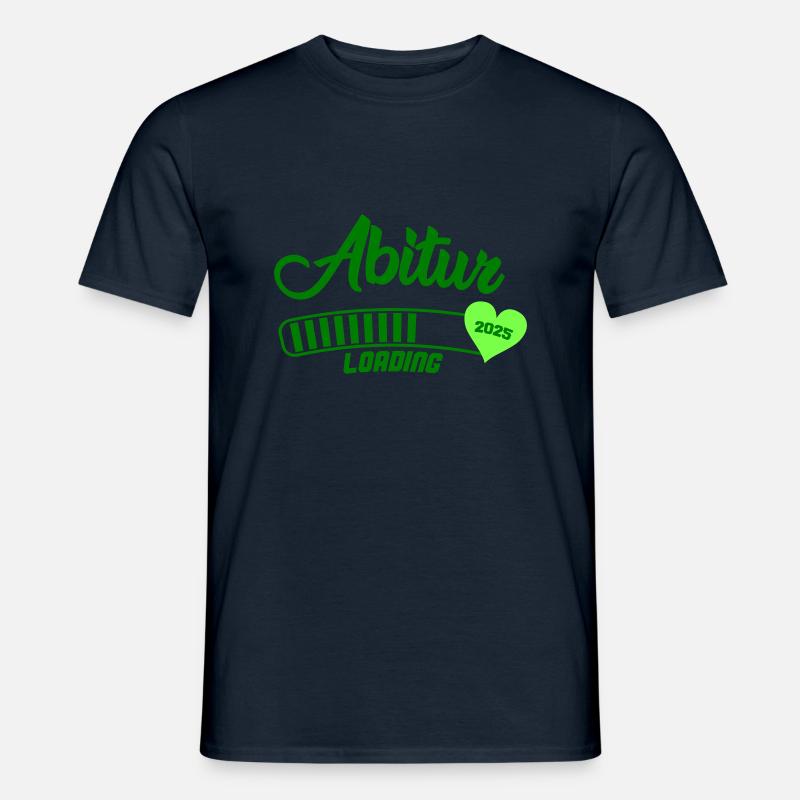 Abitur Loading 2025 - Männer T-Shirt - Navy