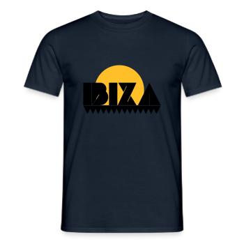 ibiza - T-shirt homme - marine - Devant - AI Model Male 178 light (178cm)