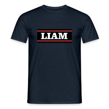 LIAM - T-shirt homme - marine - Devant - AI Model Male 178 light (178cm)