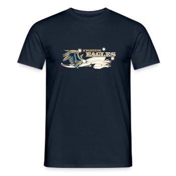 Adler - Männer T-Shirt - Navy - Vorne - AI Model Male 178 light (178cm)