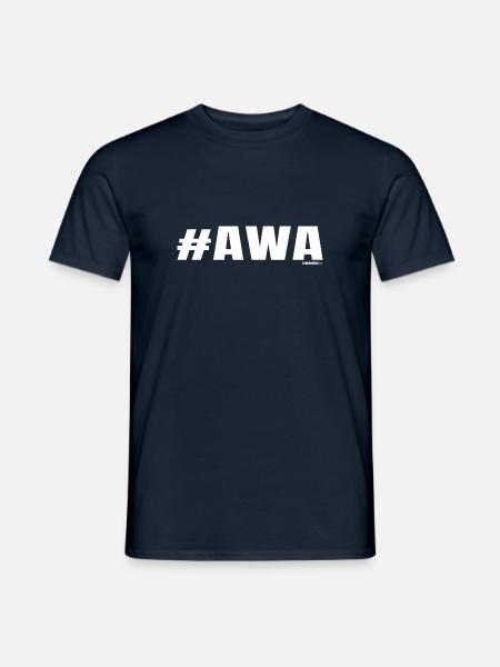Der Schwabe drückt damit sein Erstaunen aus - Männer T-Shirt - Navy