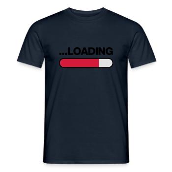loading_f3 - T-shirt homme - marine - Devant - AI Model Male 178 light (178cm)