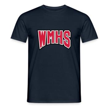 WMHS - T-shirt homme - marine - Devant - AI Model Male 178 light (178cm)
