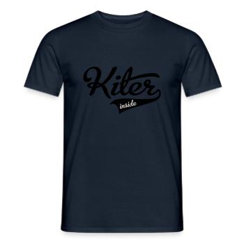 kiter - T-shirt homme - marine - Devant - AI Model Male 178 light (178cm)