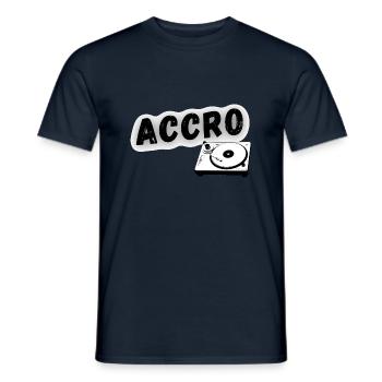 Addicted - Men's T-Shirt - navy - Front - AI Model Male 178 light (178cm)