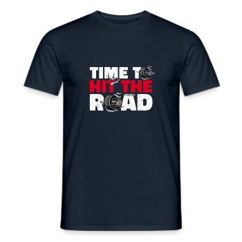 Kfz-Mechatroniker Autowerkstatt Werkstatt Auto - Männer T-Shirt - Navy - Vorne - AI Model Male 178 light (178cm)