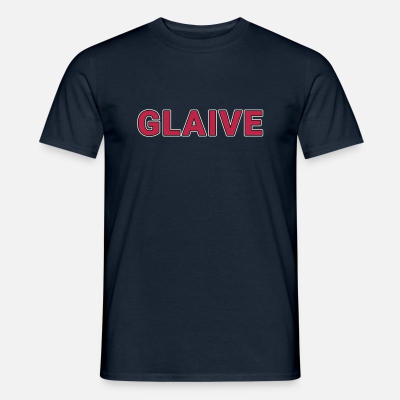 Magenta Glaive - Männer T-Shirt - Navy