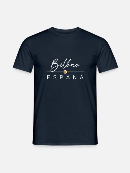 Spain - Bilbao - Spain - España - Men's T-Shirt - navy