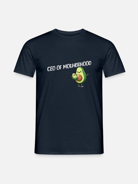 ceo of Motherhood - Männer T-Shirt - Navy
