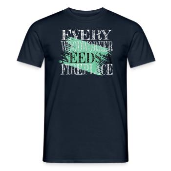 Arboristes Marteau-piqueur John Carpenter T-shirts - T-shirt homme - marine - Devant - AI Model Male 178 light (178cm)
