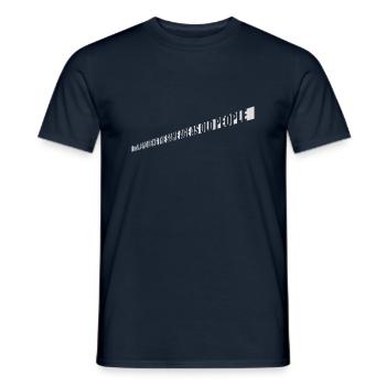 being old people age - Men's T-Shirt - navy - Front - AI Model Male 178 light (178cm)