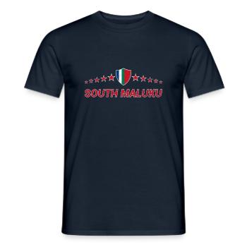 Republic of Maluku Selatan - Men's T-Shirt - navy - Front - AI Model Male 178 light (178cm)