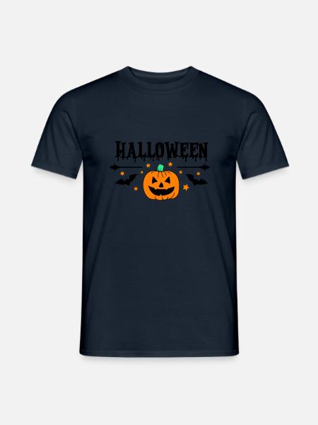 Halloween - Men's T-Shirt - navy