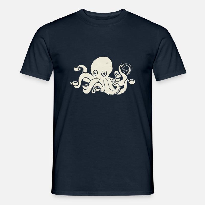 coffeepussy - Männer T-Shirt - Navy