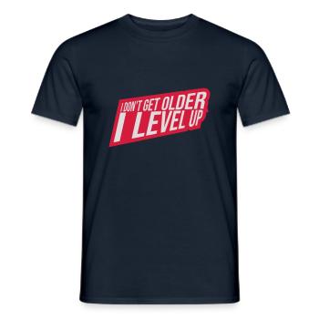 Vieillir - T-shirt homme - marine - Devant - AI Model Male 178 light (178cm)
