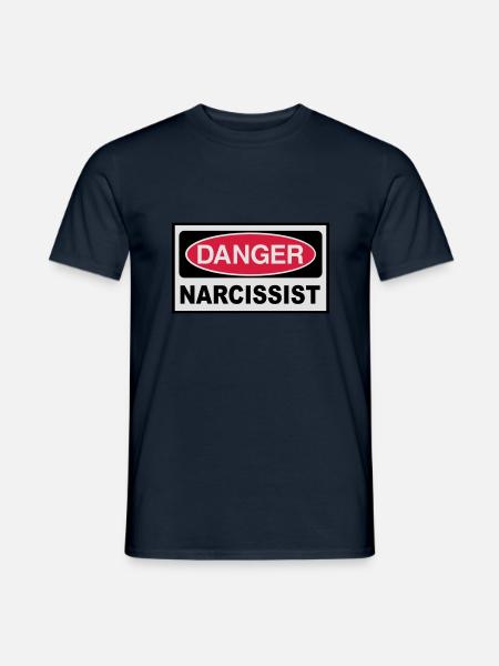 2541614 115188447 narcissist - Men's T-Shirt - navy