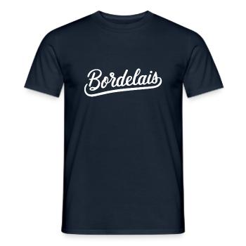 Bordelais - T-shirt homme - marine - Devant - AI Model Male 178 light (178cm)