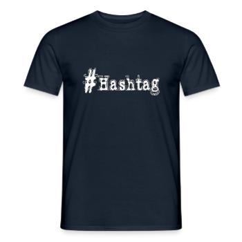 #1 - T-shirt homme - marine - Devant - AI Model Male 178 light (178cm)