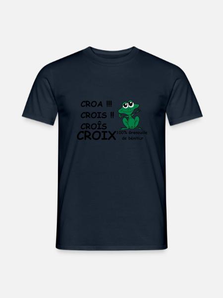 100% Grenouille de benitier - T-shirt homme - marine