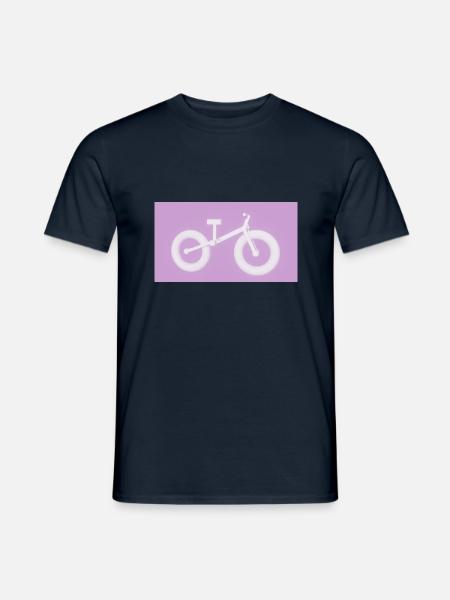Fahrrad - Männer T-Shirt - Navy