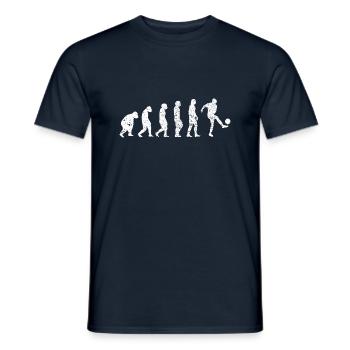 Équipe de football Football Design Joueur de football - T-shirt homme - marine - Devant - AI Model Male 178 light (178cm)