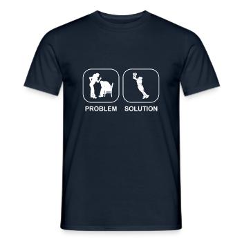 Basketball Basketball Lovers Basketball Club - T-shirt homme - marine - Devant - AI Model Male 178 light (178cm)